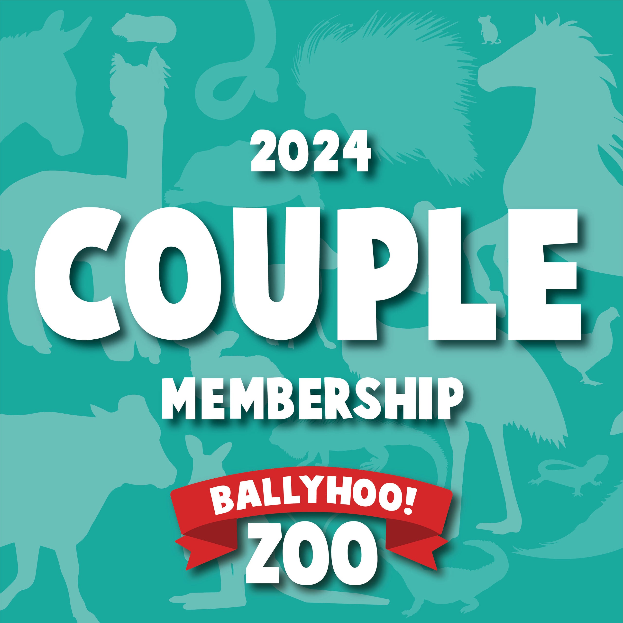 2024 Couples Membership Ballyhoo Petting Zoo